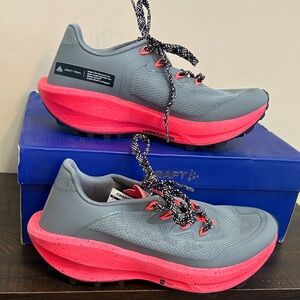 Craft Women's Athletic Shoes in Gray and Bright Pink